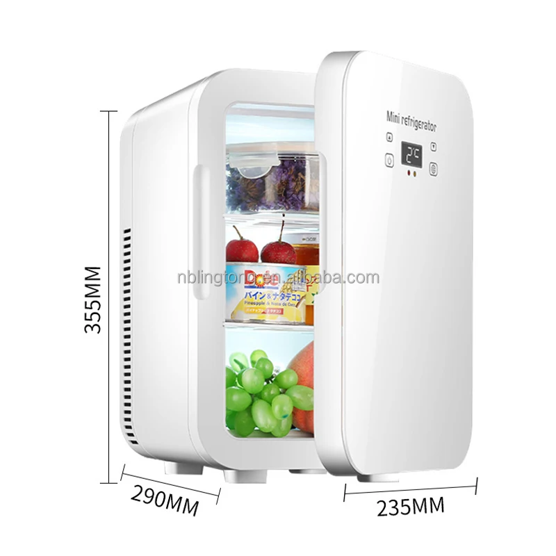 

Mini Refrigerator Cooling and Heating Fridge 12V 220V Portable Refrigerator New Fashion for Car and Home Dual Core Powerful 11L