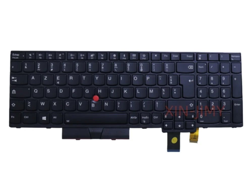 French Backlit Pointer Laptop keyboard For Lenovo Thinkpad T570 T580 P51S P52S 20L9 20LA 01EN928 01EN958 01ER500 01HX219 01HX259