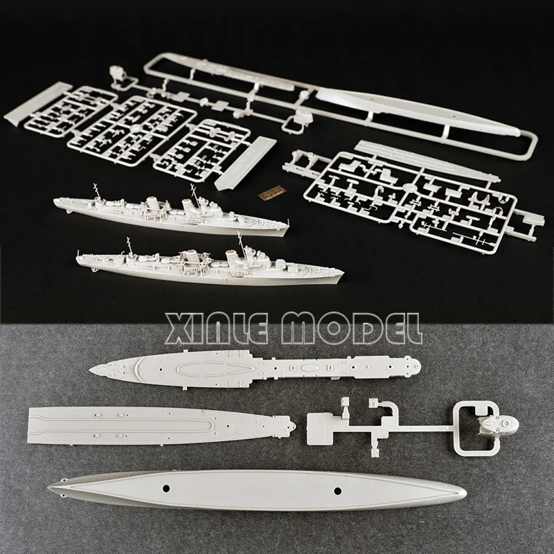 Trumpeter Plastic Gemonteerd Scheepsmodel Kit 06746 Russische Destroyer Taszkient 1940 1/700