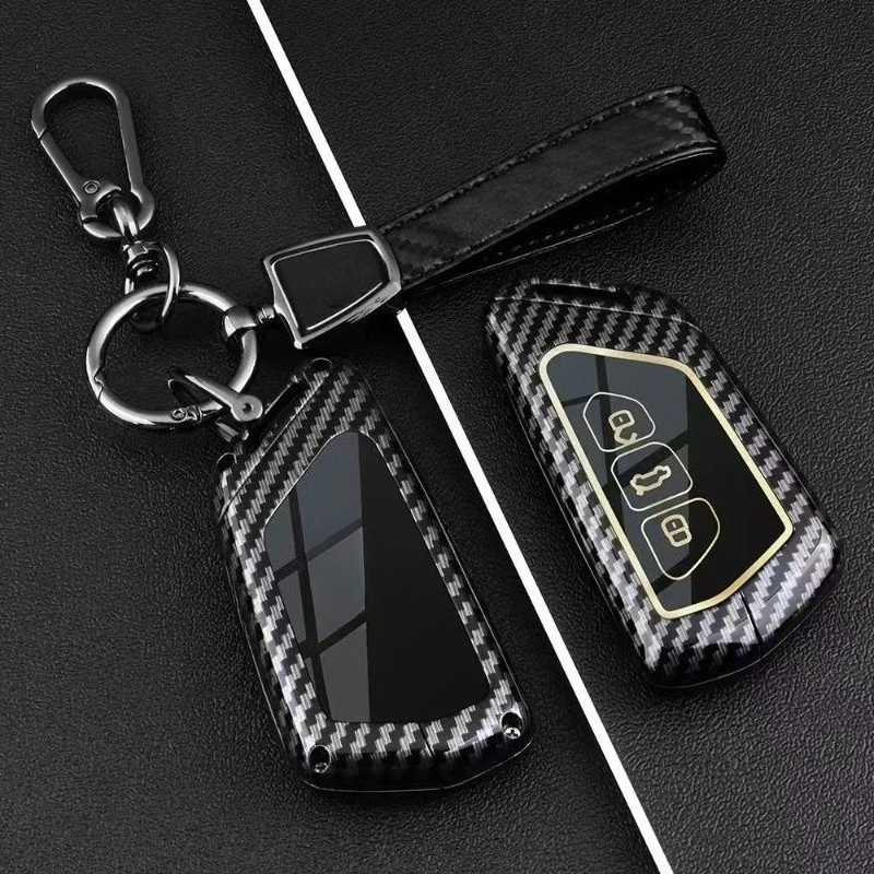 

Premium Zinc Alloy Key Cover Case for Volkswagen Lamando L/Passat Pro/Tharu/Tiguan L/Teramont X (2026) - Key Fob Shell