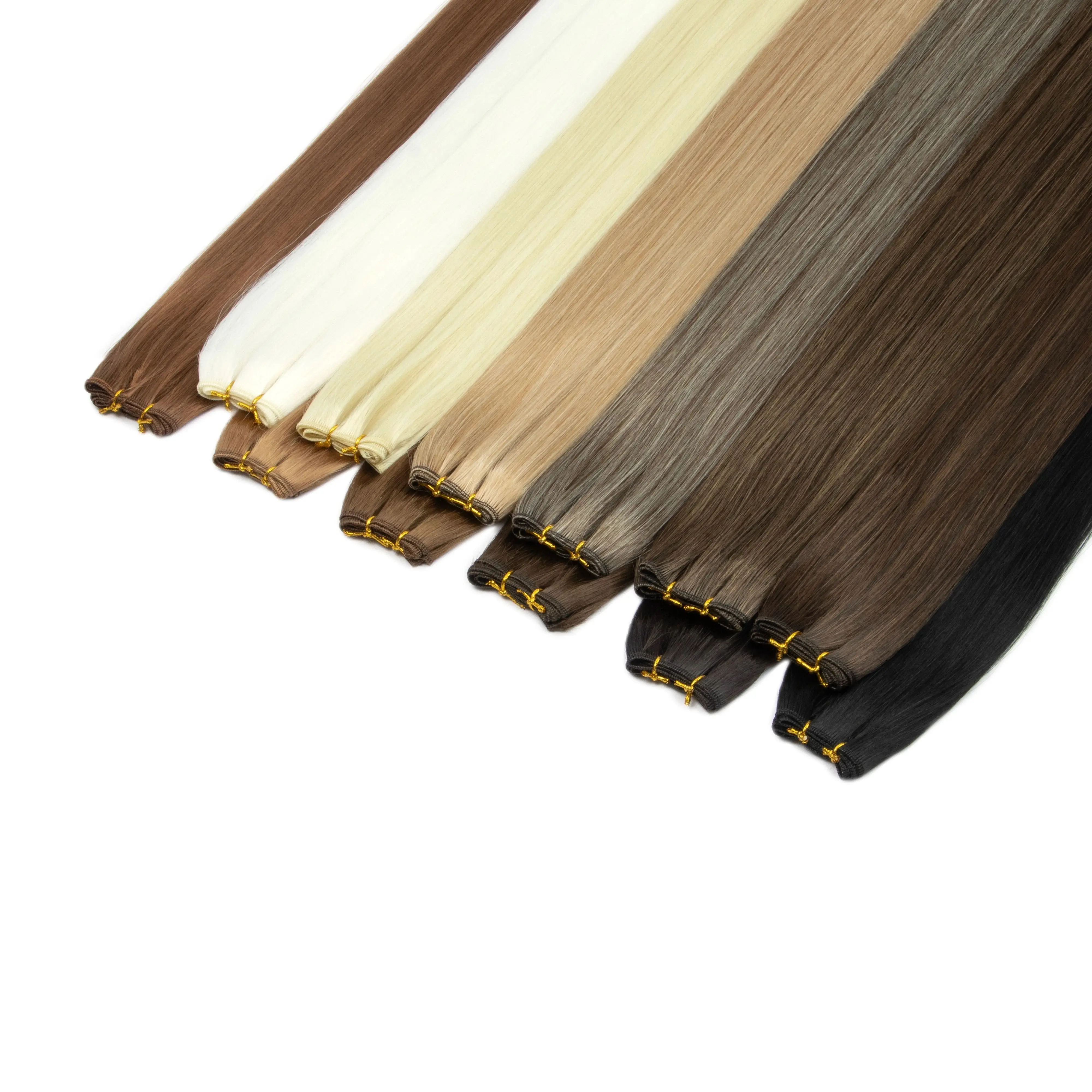 Straight Hair Bundles Salon Natural Hair Extensions Fake Fibers Super Long Synthetic Yaki Straight Hair Weaving Full to End