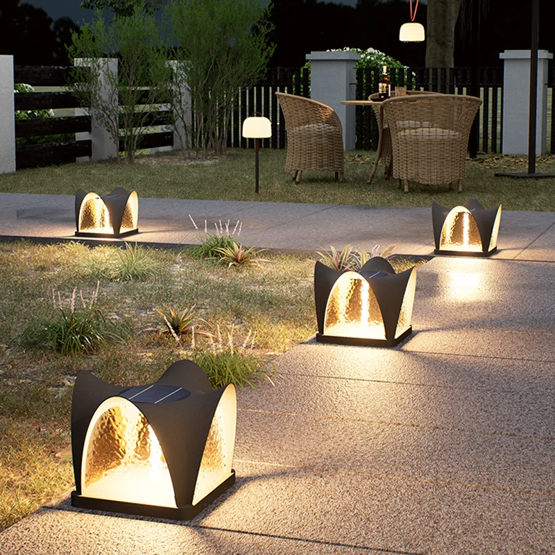 Electric model Outdoor garden lamp Garden gate Pillar lamp