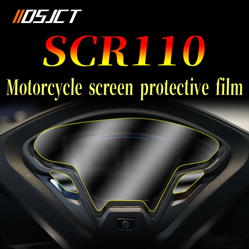 

For Honda SCR110 Motorcycle speedometer TPU Scratch proof Protection Film scooter Dashboard Screen Instrument Film