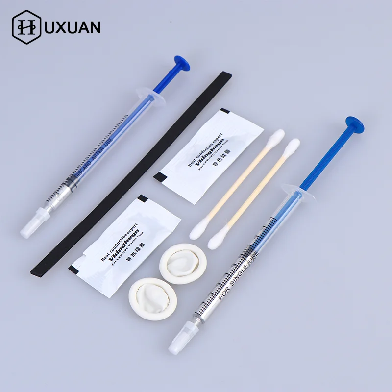 【*】1Pc 1g 3g Liquid Metal Thermal Grease For CPU GPU Graphics Card Thermal Conductivity Thermal Paste Thermal Conductivity 128W