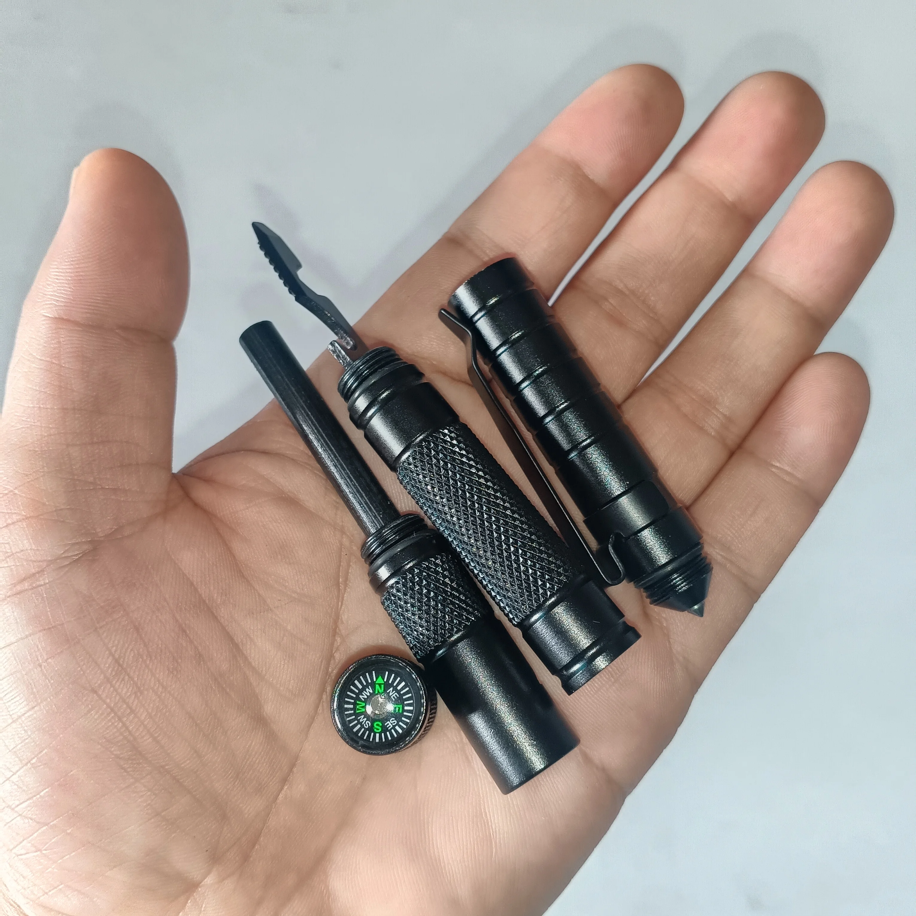 Multifunctional Pen Outdoor Survival Gift Christmas Gift Birthday Gift for Boyfriend Dad Husband Brother Camping Gi