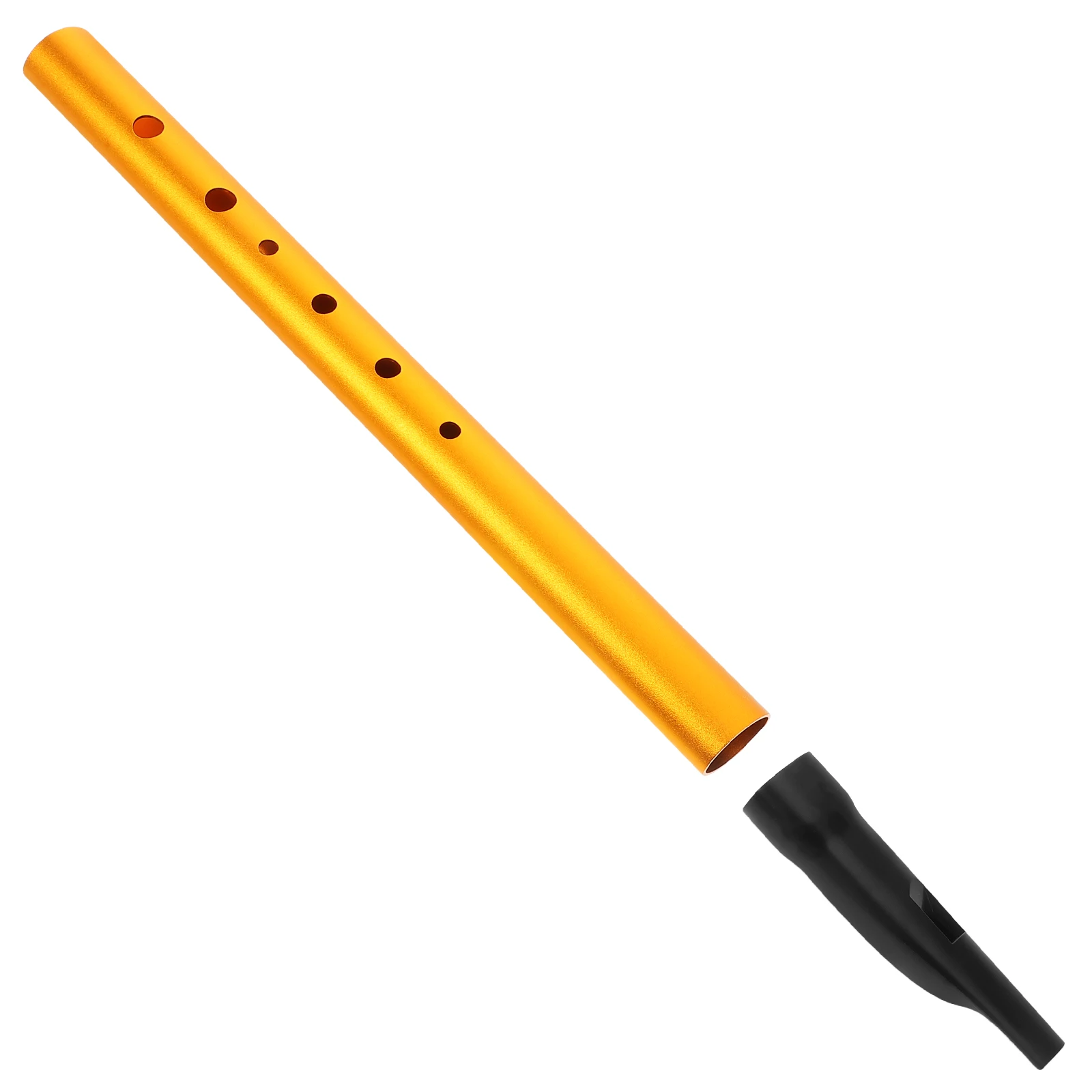 

Clarinet Recorder Whistle Clarke Tin Black with Lanyard 6-hole Irish Key Musical Instrument