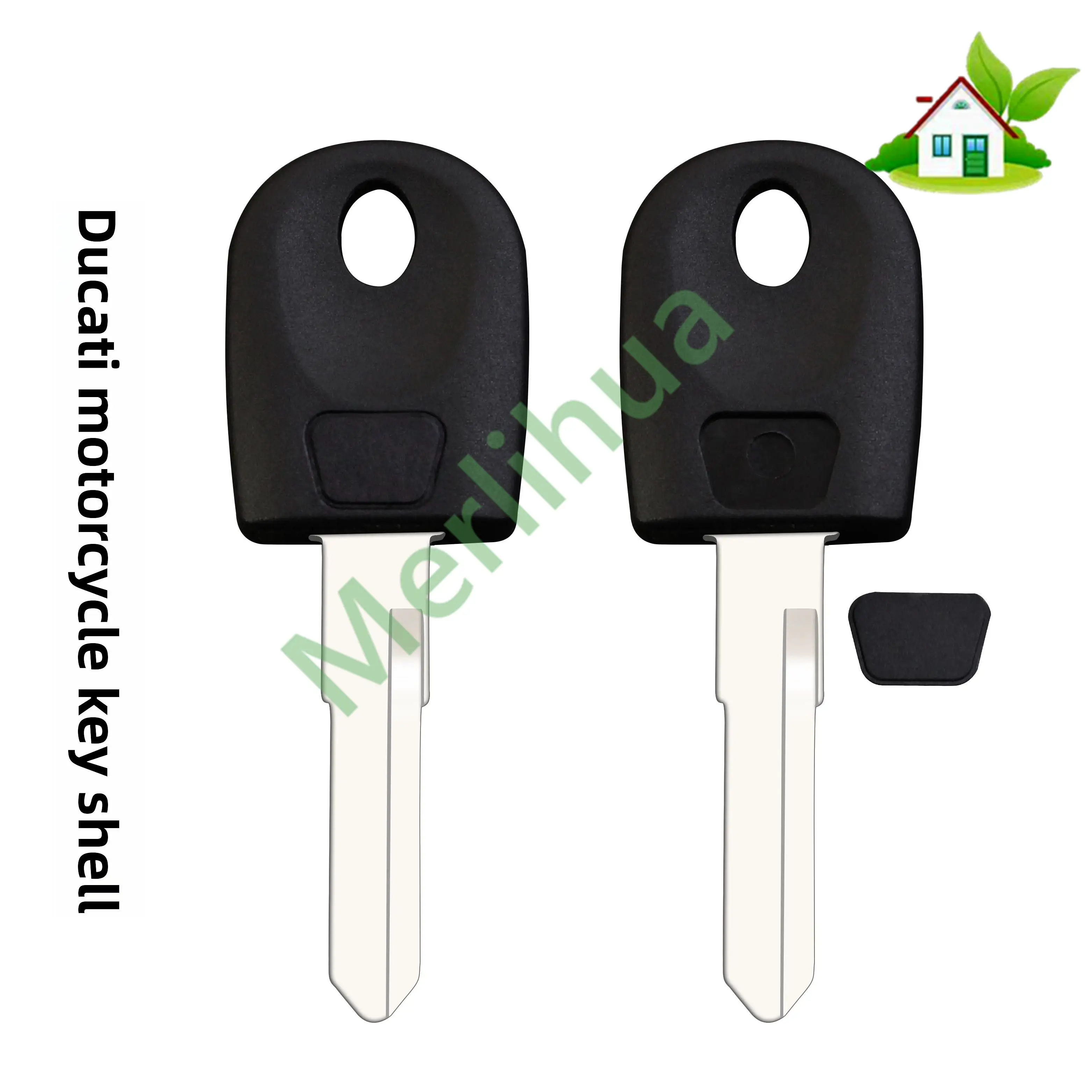 For Ducati Motorcycle - Key Shell, Motorcycle Metal Key, Wear-Resistant Hardware Accessory