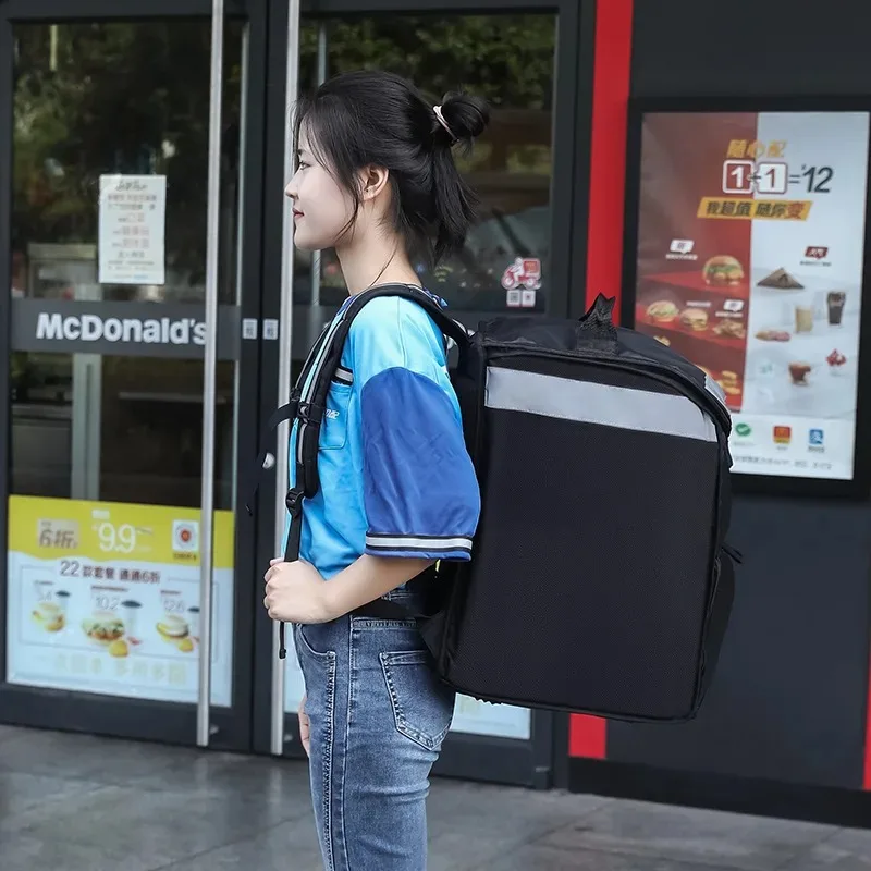 35LShoulder-Lieferbox, Reiter-Supermarkt-Lieferbox, wasserdichte isolierte Tasche, Meituan Takeaway-Box, isolierte Kühlbox