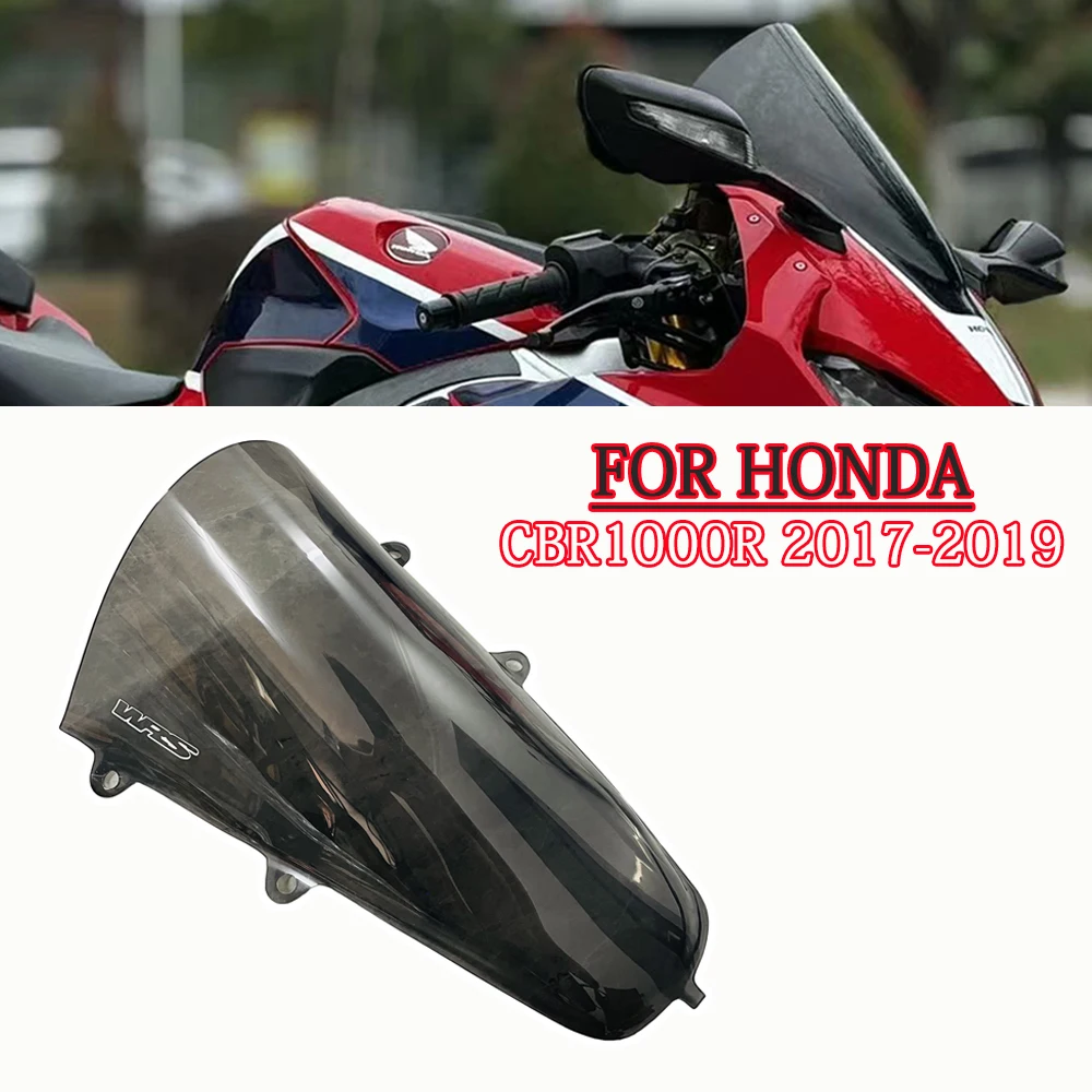 Suitable for Honda HONDA CBR1000RR-R windshield 17-19 universal modification with elevated sports front windshield