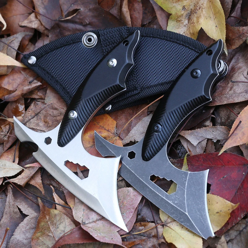 

Mini Multifunctional Outdoor Stainless Steel Axe Camping Self-defense Logging Axe
