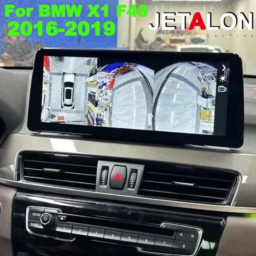 12.3inch Wireless CarPlay For BMW X1 F48 2016-2019 Car Multiemdia Player Android  GPS Stereo Radio 4G WiFi Navigation Screen