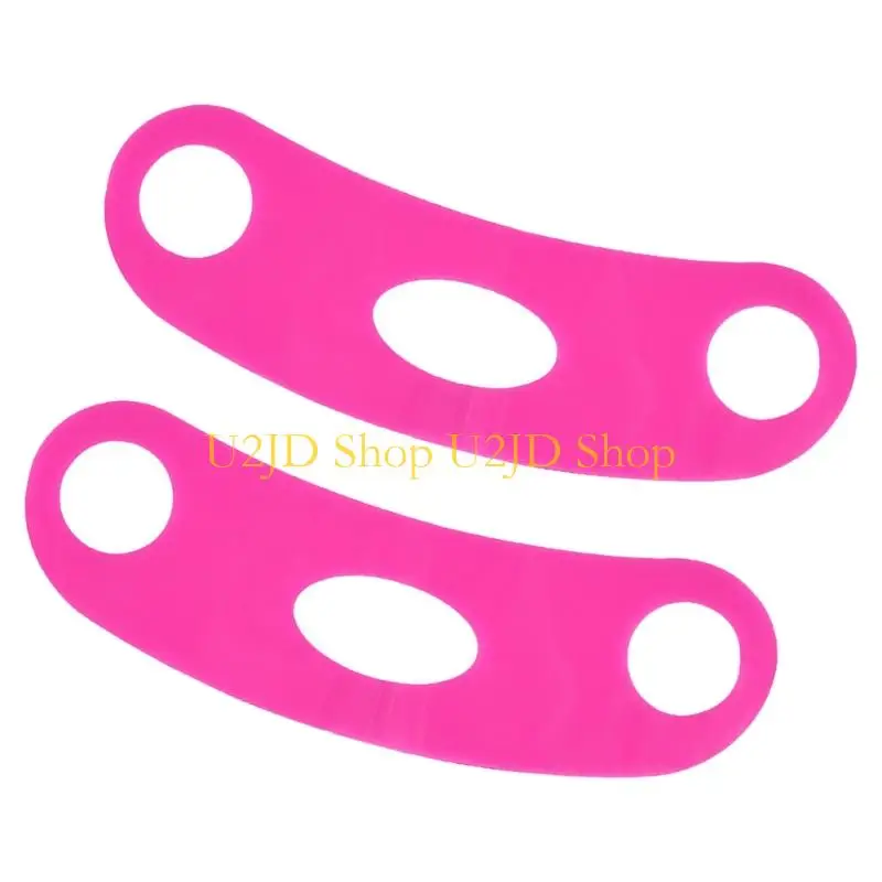 U2JD再利用可能なフェイススリミングストラップ、Vラインリフティングマスクダブルチンリデューサー、チンパッチ、フェイスリフトテープV形状フェイスベルト