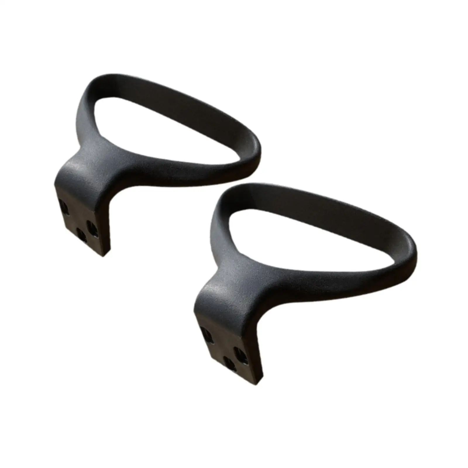 Armrest Handle Bracket Set PP Comfortable Grip Lightweight Replace Parts for Office Chair and Home Chair