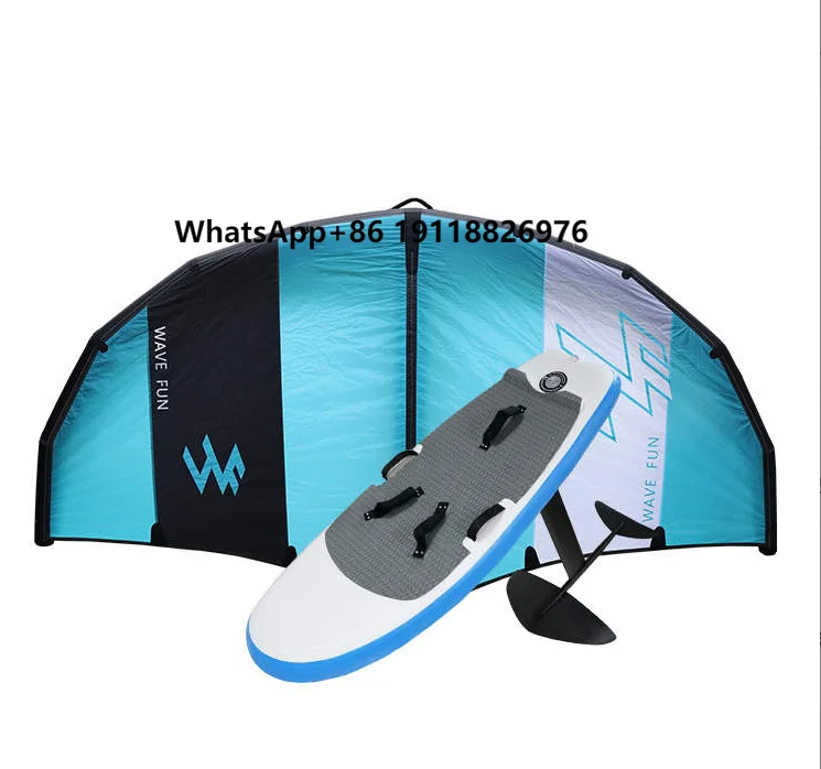 

Black Color Wakesurf Carbon Fiber Foil Board SUP Stand up Paddle Board Hydrofoil Surfboard
