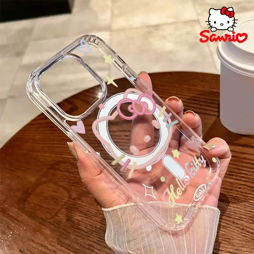 Hello Kitty Iphone 16 Pro Max เคส Iphone 16/15/14/13/12/11/x/xs/xs Max/pro Max Woman Iphone 16 Pro Max เคส Kitty Cat สีชมพู