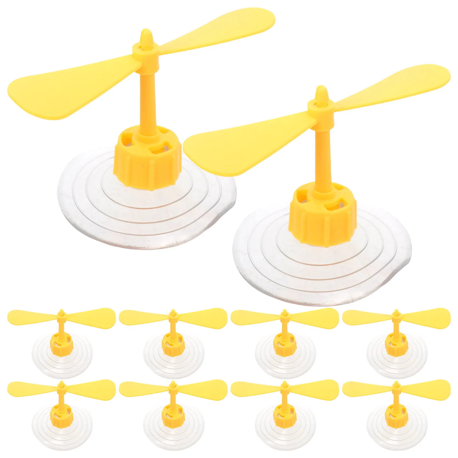 

10 шт. Декоративные вращающиеся украшения в виде стрекозы на присосках для мотоциклетных шлемов, аксессуары для детей и женщин, желтые