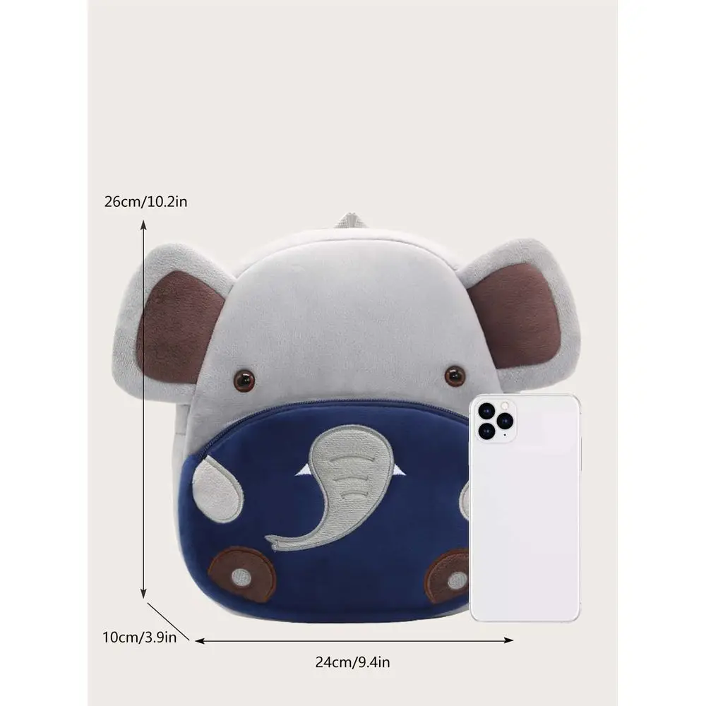 Cartoon Animal Plush Backpack, Lion, Giraffe, Unicorn Design For 24 Years Old Boys Girls