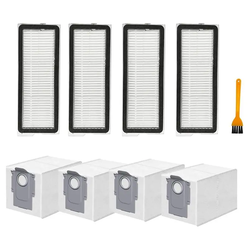 

Запасные части VEHO для роботов-пылесосов Roborock Qrevo Curv, Qrevo S, Qrevo Pro, Qrevo Maxv: HEPA-фильтры и мешки для сбора пыли