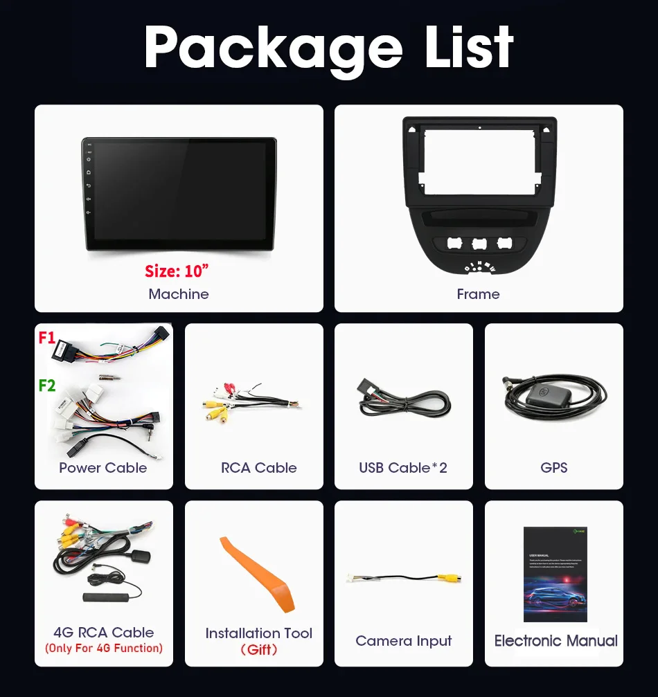 

Android 14 Radio Car Multimedia Player Touch 2K Screen For Peugeot 107 Toyota Aygo Citroen C1 2005 - 2014 Wireless BT CarPlay