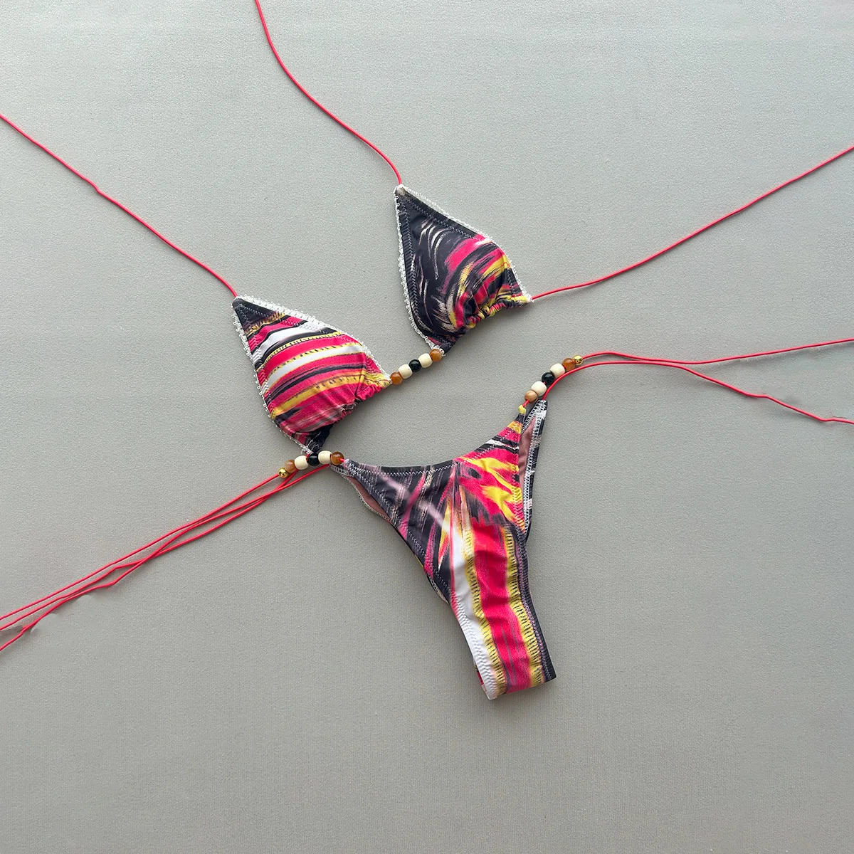 

Купальники женский купальник сексуальное бикини новый комплект бикини пуш-ап бразильский купальный костюм женская пляжная одежда бикини костюмы из двух предметов 2026