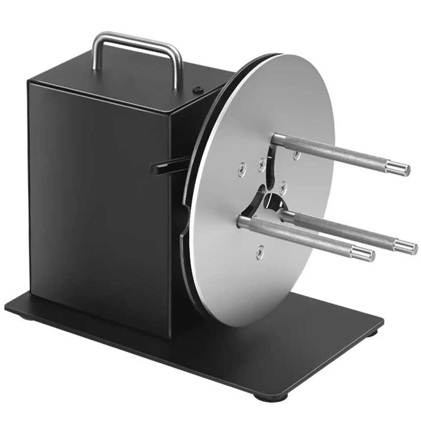 

Автоматическая машина для перемотки этикеток R7, электрическая регулируемая скорость, 0 ~ 8 дюймов/с, самоклеящаяся штрих-код, двусторонняя цифровая перемотка меток