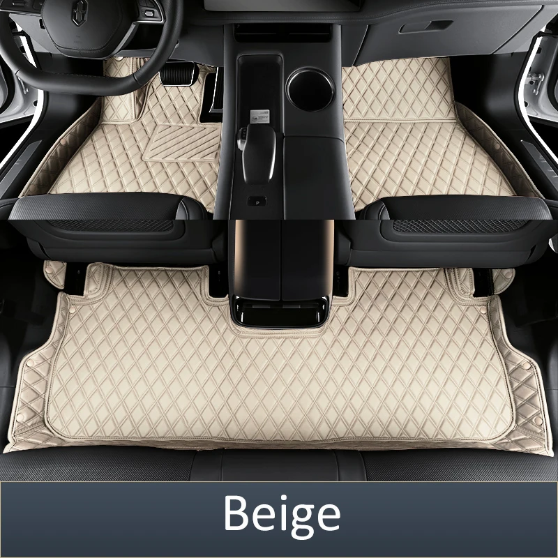 

For AITO M5 2022-2024 Interior Accessories Leather Car Floor Mats Foot Pads Wear Scratch Resistant Protective Mats