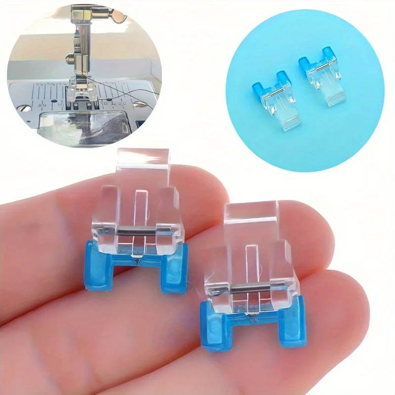 2pcs Button Presser Foot Sewing Accessories Staple Button Presser Foot Home Electric Sewing Machine Button Sewing