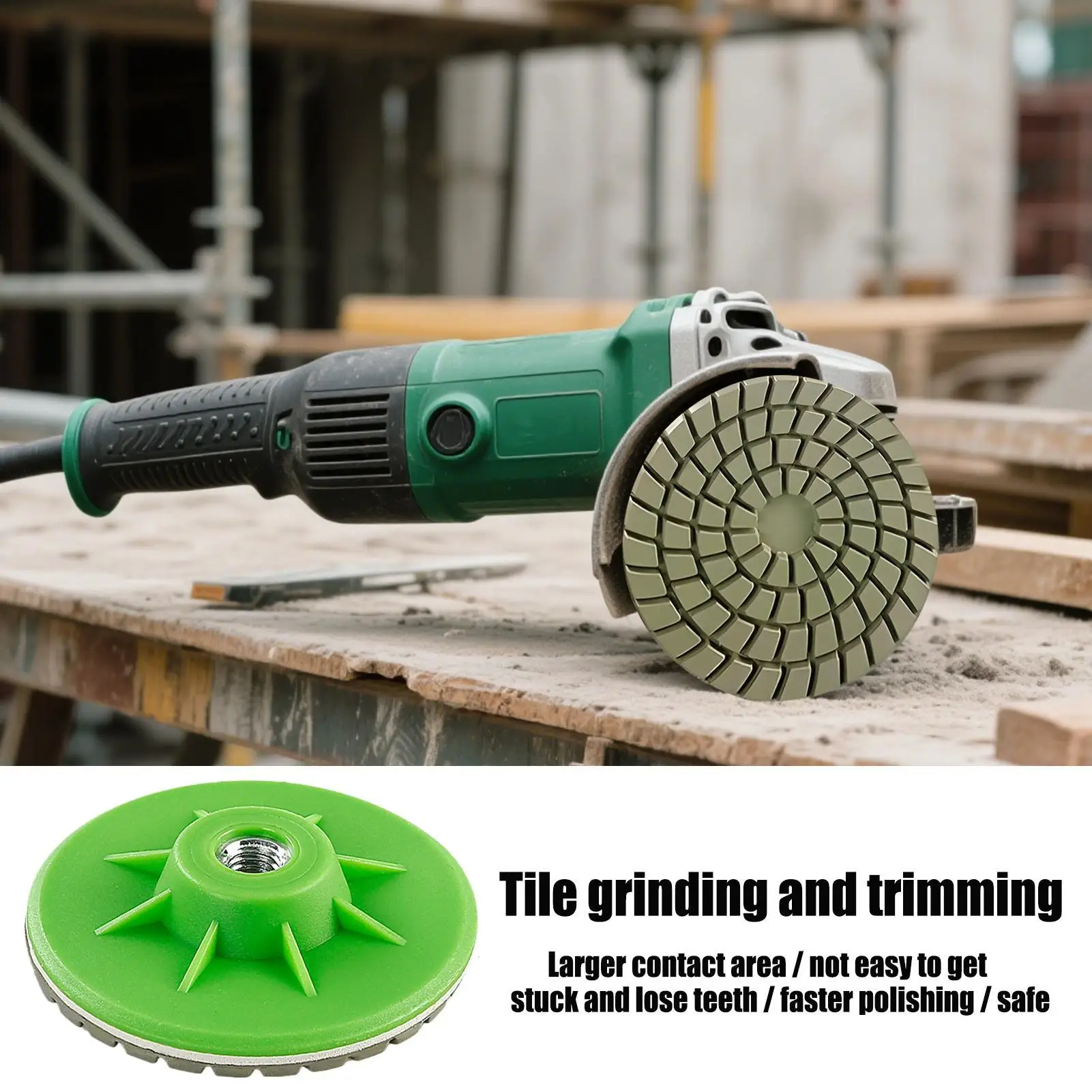 Angle Grinder Cutting Disc Flat Abrasive Polishing Disc For Grinder Grinding Device Replacement Part For Granite Marble Glass