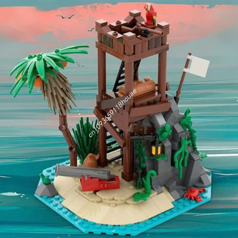 

322 шт. MOC пиратская пушка модель строительные блоки DIY архитектура детские модульные кирпичные игрушки идея на день рождения креативные рождественские подарки