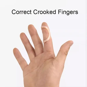 5Pcs Plastik Jari Fraktur Belat ArthritisCorrector Sendi Jari Brace Koreksi Medis Jari Penopang Pelindung 8 vingerbrace penjualan terbaik - №