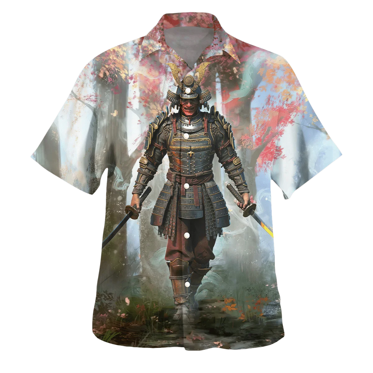 

Japanese Samurai Tattoo 3D Print Men Summer Beach Hawaiian Shirt Short Sleeve Shirt Loose Streetwear Oversized Chemise Hombre-28