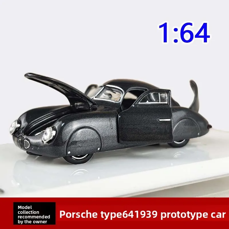 diecast-1-64-scale-porsche-type64-1939-prototype-full-door-simulated-alloy-car-model-collectible-toy-souvenir-display-ornament