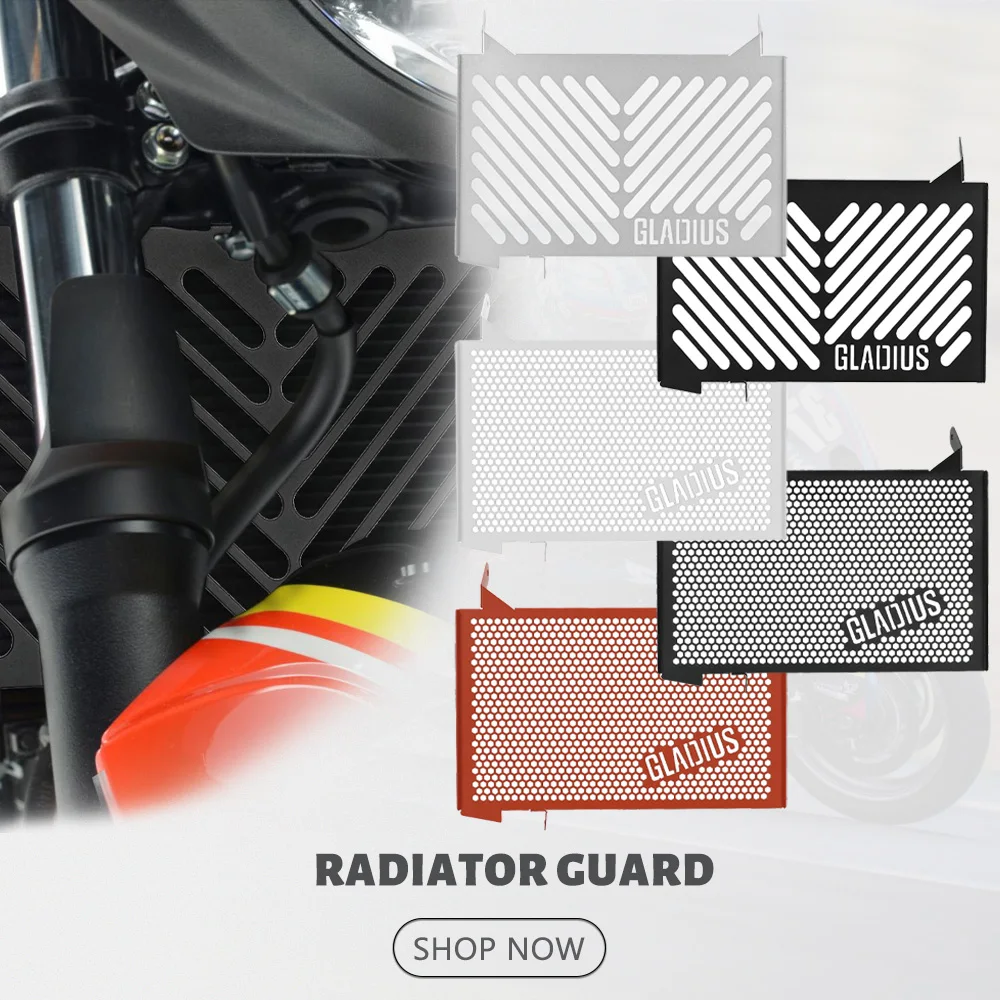 

Для мотоцикла SUZUKI SFV650 Gladius SFV 650 GLADIUS 2009-2016 2015 2014 2013 2012 2011, защитная решетка радиатора, защитная крышка