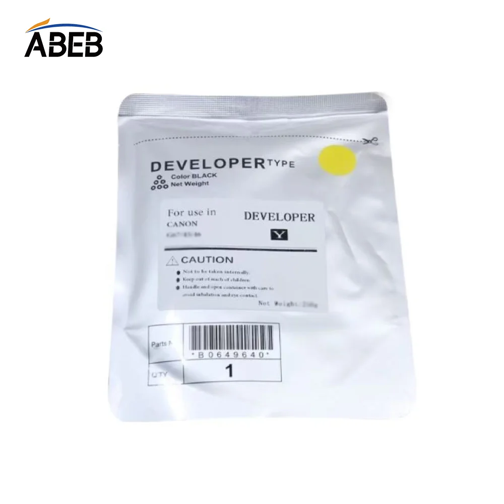 1 حقيبة/240 جرام مسحوق المطور لكانون iR ADV C5840 C5850 C5860 C5870 جودة عالية متوافق الواردات الحديد الناقل #6