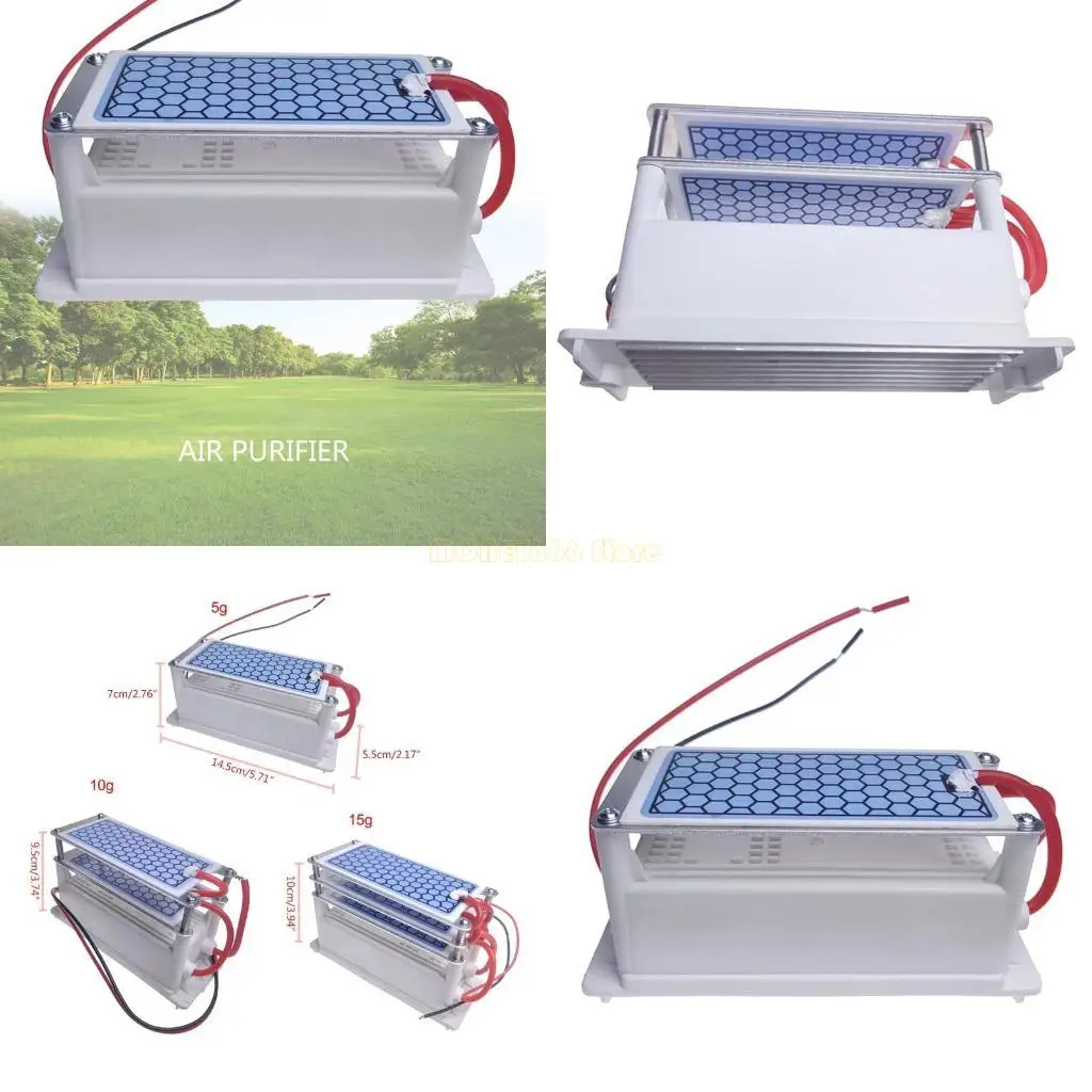 

F62C Генератор озона 220 В 10G 15G Очиститель воздуха Озонатор Машина Озонатор Домашний офисОчиститель Стерилизатор Удаление