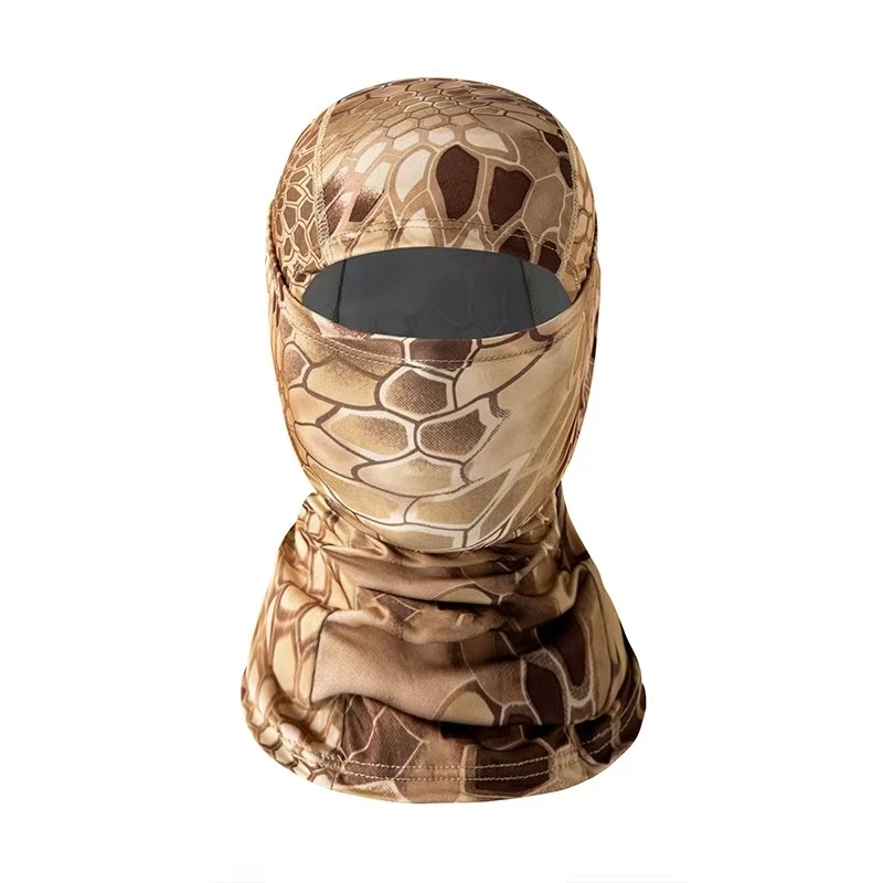 Cagoule DulFlying Tiger Hood, crème solaire de sport, masque de cyclisme sur glace à séchage rapide