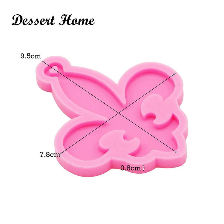 DY0197 Plain Anchor Epoxy Resin Molds For Jewelry Diy Silicone Keychain Necklace Earring Decoration Shiny Glossy