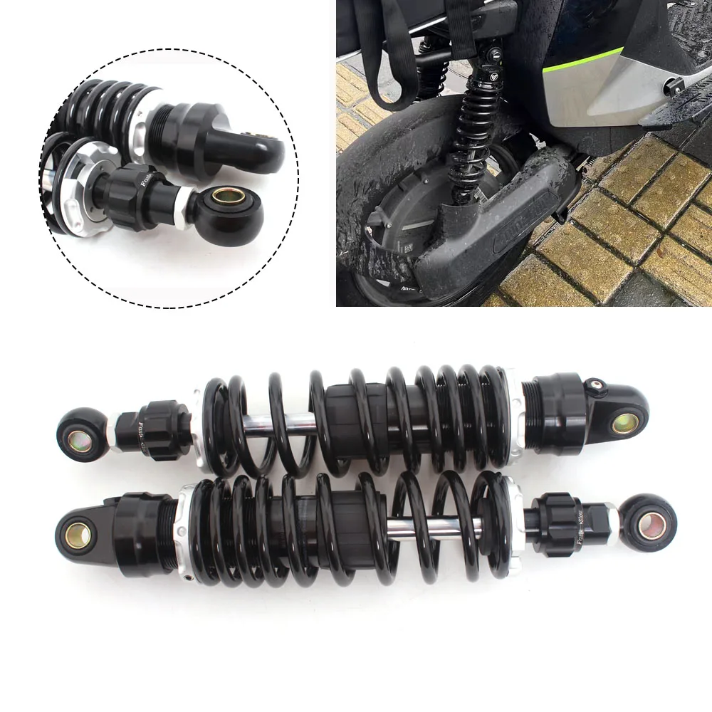 For Harley Honda Yamaha Suzuki ATV Scooter DirtBike 360mm UniversalShock Absorber Rear Suspension Damper Motorcycle Accessories