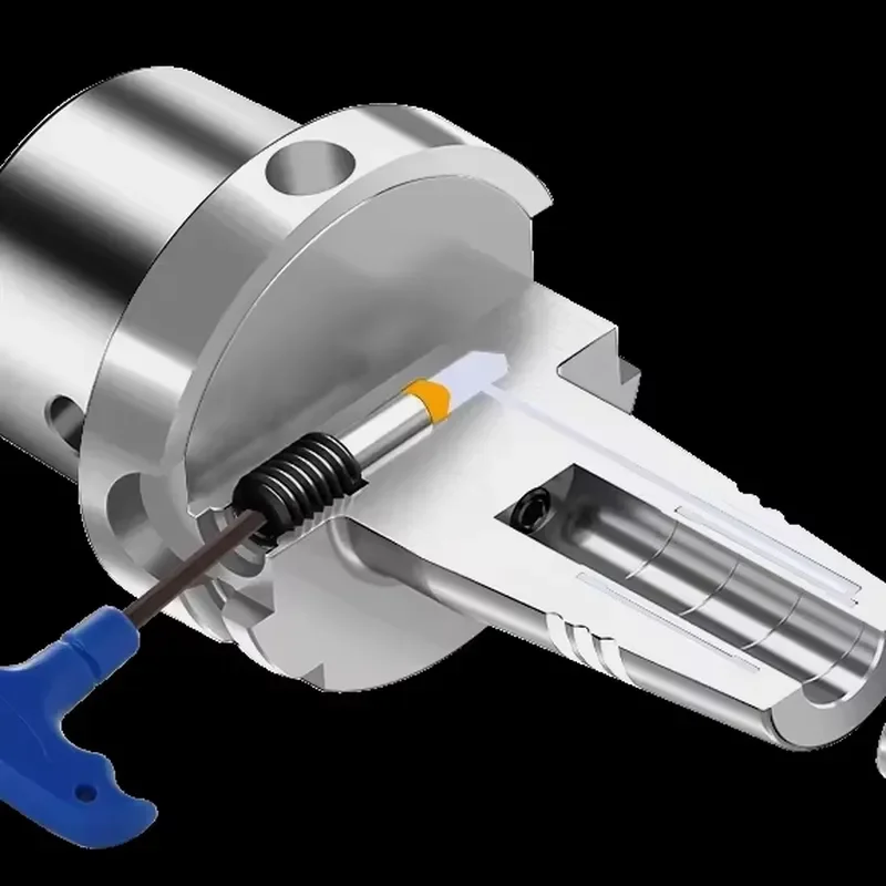 HSK63/HSK100 Hydraulic Chuck CNC Tool Holder High Precision