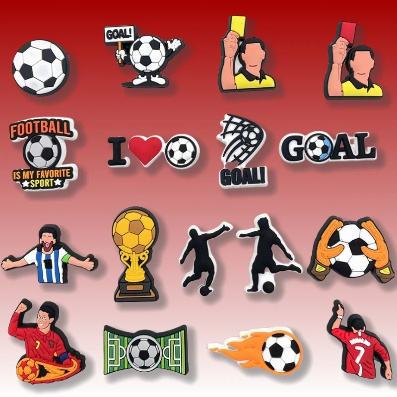 

Спортивная футбольная баскетбольная обувь, набор подвесок для аксессуаров, сабо, шлепанцы, украшение для обуви «сделай сам», пряжка, мужские подарки для праздничной вечеринки