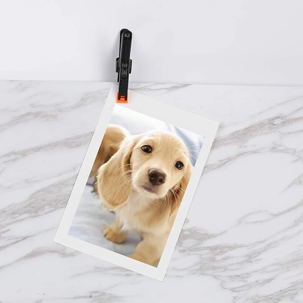 Heavy Duty Clips for Balloon Arch, Woodworking Clamps - 6pcs 3.5" Spring Clamps Plastic Backdrop Clips Photography Carpenter view 3