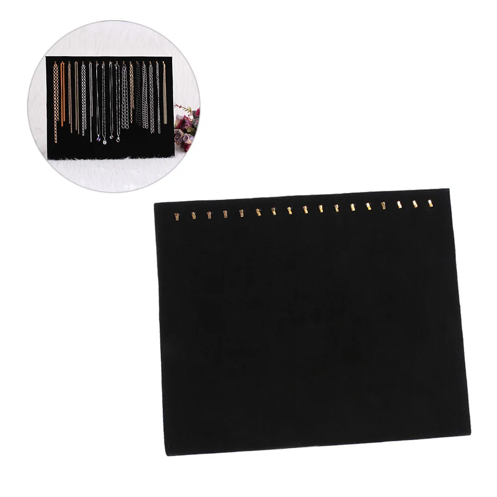 

Мольберт для демонстрации ожерелья с 17 крючками, мягкая подставка, органайзер для ювелирных изделий, держатель для браслета для прилавок, витрины, органайзер для ювелирных изделий