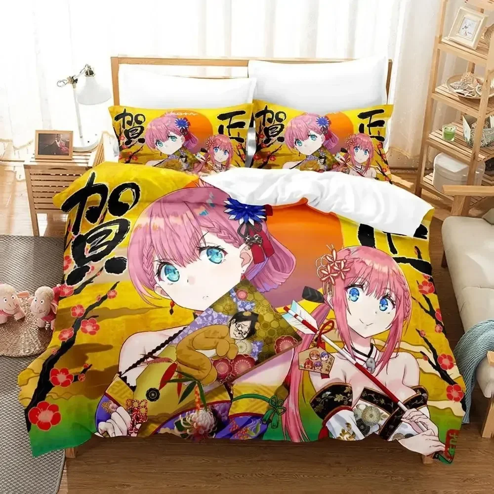 

New We Never Learn Bedding Set Single Twin Full Queen King Size Bed Set Adult Kid Bedroom Duvet cover Sets 3D Anime Kawaii Bed