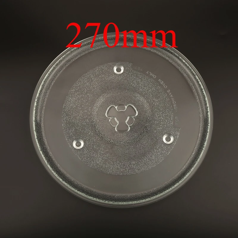 

Original 270mm Diameter Y Shape Underside Microwave Glass Plate Oven Turntable Genuine Original Accessories