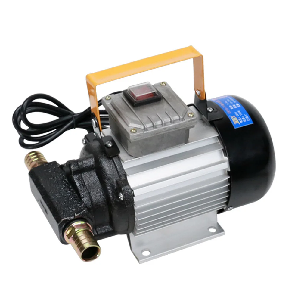 Diesel Engine Oil Hydraulic Oil  750W 220v Electric Self-Priming Fuel Transfer Pump Extraction Pump Gear Pump