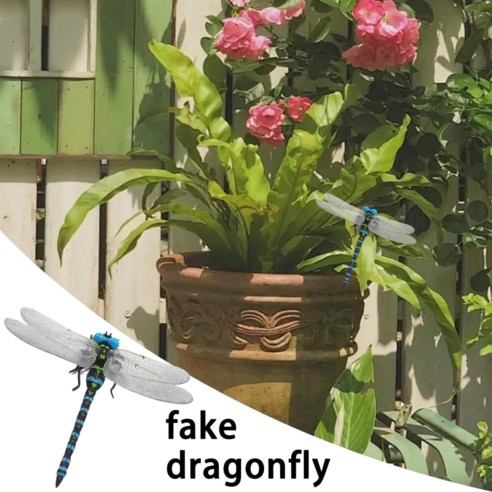 

Поддельный отпугиватель мух стрекозы, реалистичные поддельные стрекозы, развивающие фигурки животных, уличный декор для обучения развлечений