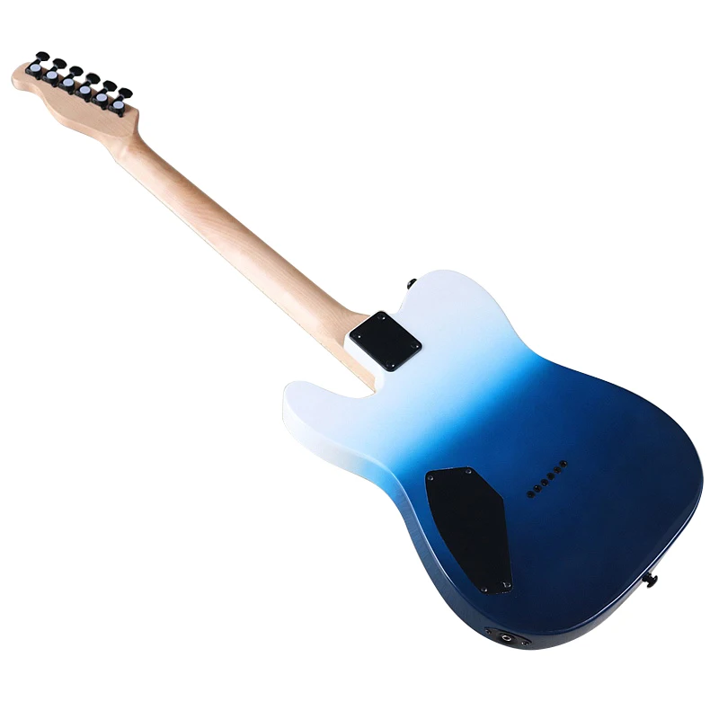 High Gloss 6 String TL Electric Guitar 39 Inch Canada Maple Wood Neck Solid Basswood Body With Bag