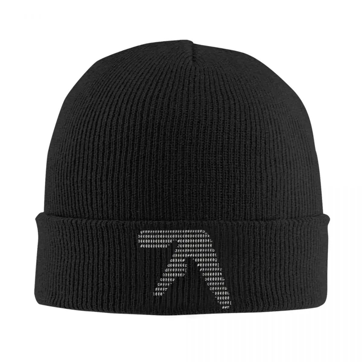 Aphex Twin Code Knitted Caps Women's Men's Beanie Winter Hats Acrylic Hip Hop Caps