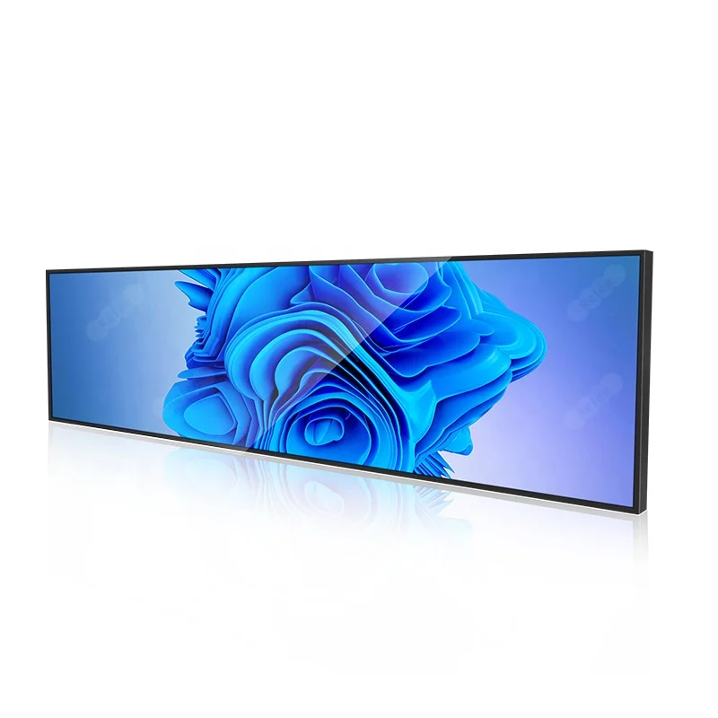 Refee Ultra Wide 19 24 37 43 48 88 Inch 2m 2 Meter Android Bar Display Half Display For Brand Chain Store