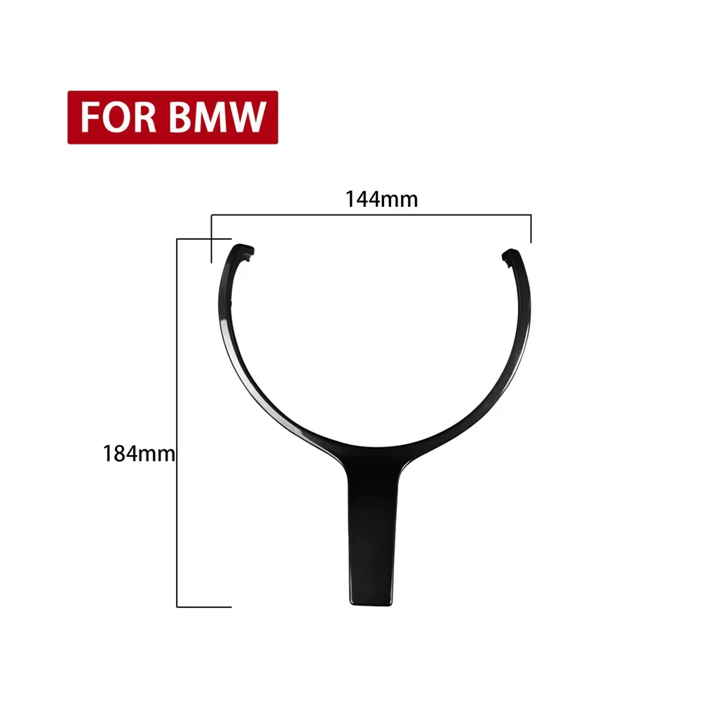 M Sport Steering Wheel Trim For BMW F20 F22 F30 F31 F32 F33 F35 F36 F10 F06 F12 F13 F15 F16 Replacement  Carbon Fiber 550D 328M